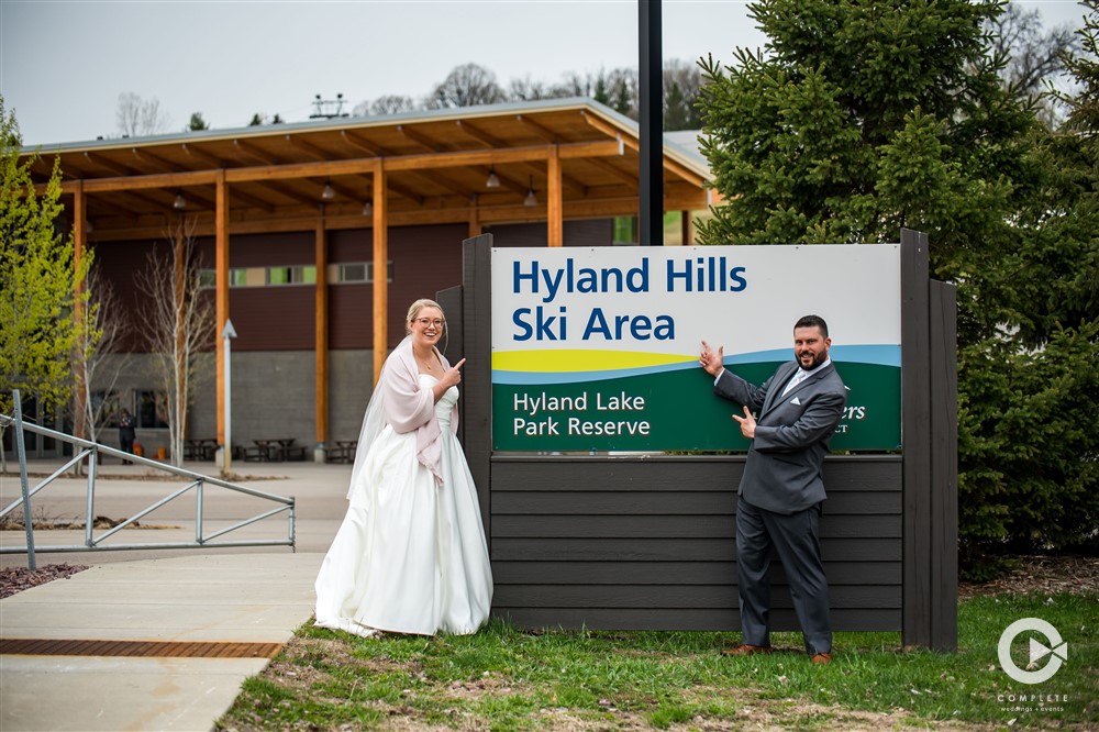 hyland hills ski area wedding
