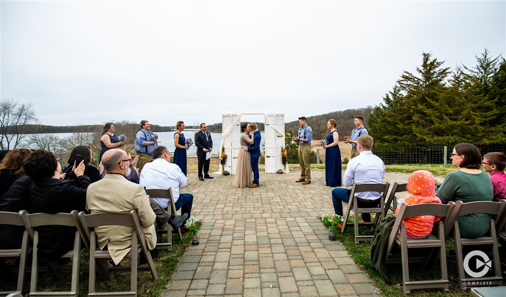 at the end of the aisle