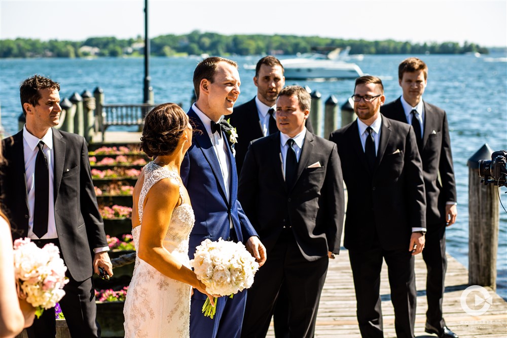 dock wedding